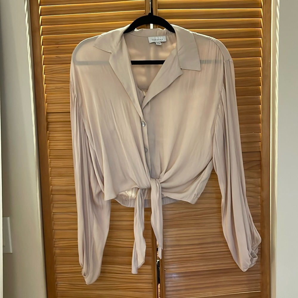 Top Shop Flowy Blouse